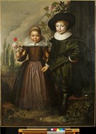 Two Children in a Landscape