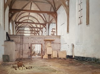 39 PB Interieur Noorderkerk te Hoorn H.W. Jansen