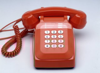 Anonymous_Anonymous_-_S63_orange_plastic_key_phone_-_(MeisterDrucke-919328)